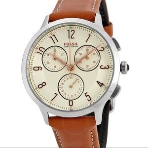 Fossil Abilene Leather Watch CH3014. Worn once